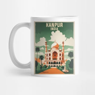 Kanpur India Vintage Tourism Travel Mug